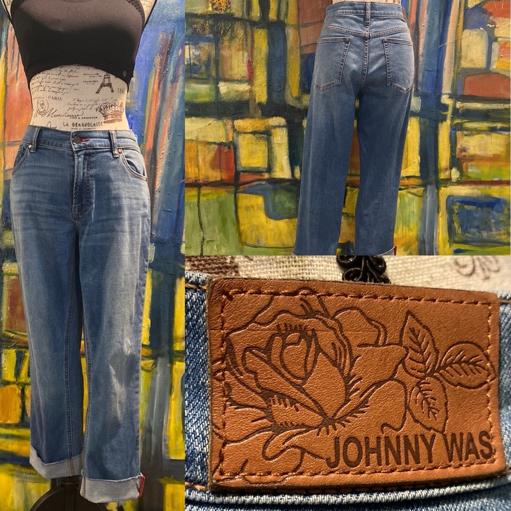 Johnny Was boyfriend Jean size 30